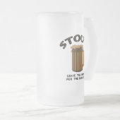 Stout Matglas Bierpul (Voorkant rechts)