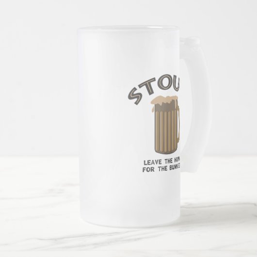 Stout Matglas Bierpul (Voorkant rechts)