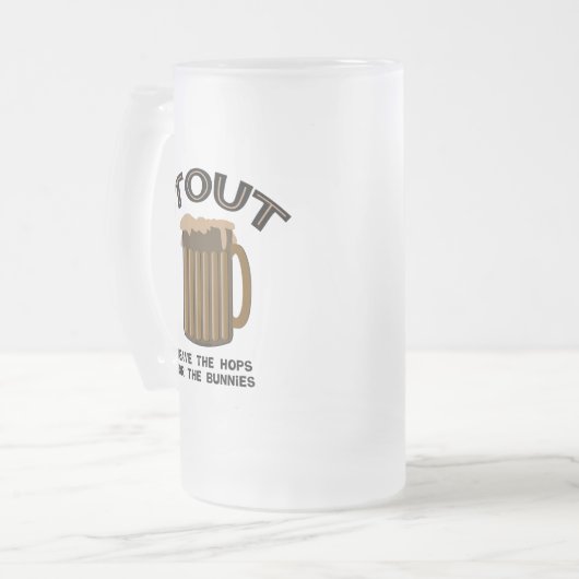 Stout Matglas Bierpul (Voorkant links)