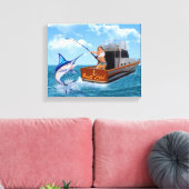 STOUT MEISJE CANVAS AFDRUK (Insitu (Woonkamer))