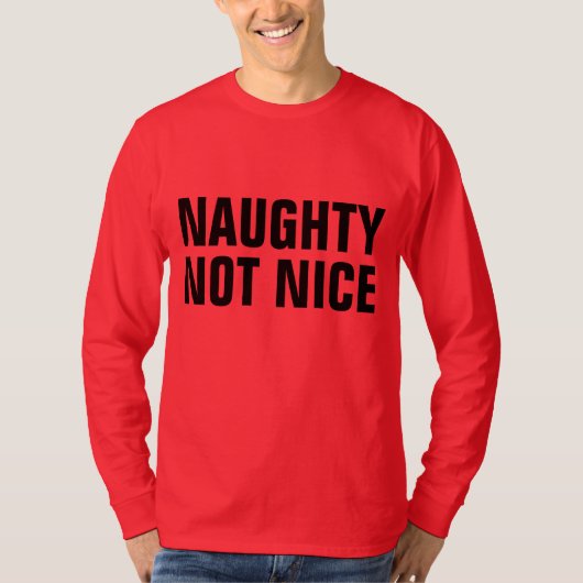 STOUT NIET NET Grappige Kerst T-Shirts (Voorkant)