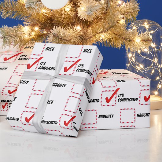 Stout of Braaf Kersthumor Cadeaupapier (Feestdagen)