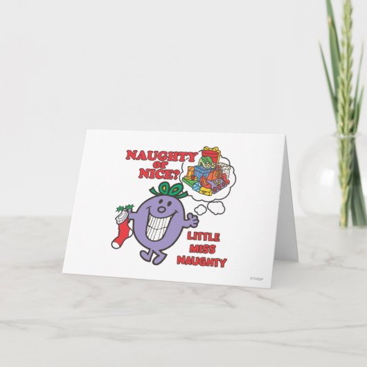 Stout of mooi? feestdagen kaart (Voorkant)