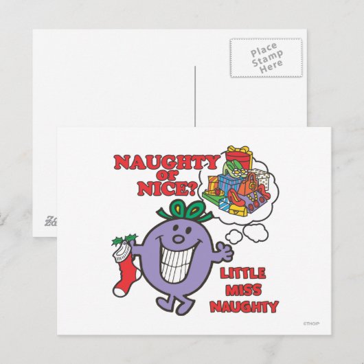 Stout of mooi? feestdagenkaart (Voorkant / Achterkant)