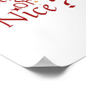 Stout of mooi? - Speelse vakantietypografie Poster (Hoek)