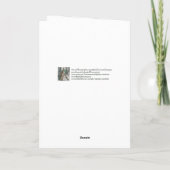 "Stout of Stout" Feestdagen Kaart (Achterkant)