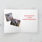 "Stout of Stout" Feestdagen Kaart (Binnen)