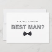 Stout omlijnd kaart voor het vragen van de getuige (Voorkant)