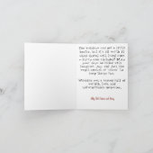 Stout-Puppy Kerstchaos Coördinator Feestdagen Kaart (Binnen)