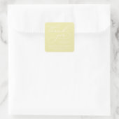 STOUT WHIMSISE CALLIGRAFIE DANK JE WEL STICKER (Tas)