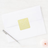 STOUT WHIMSISE CALLIGRAFIE DANK JE WEL STICKER (Envelop)