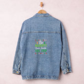 Stout zijn Red Santa Grappige Kerst SVG Denim Jacket (Hangar)