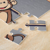 Stoute Apen Patroon Legpuzzel (Zijkant)