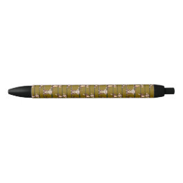 Stoute Apen Patroon Zwarte Inkt Pen