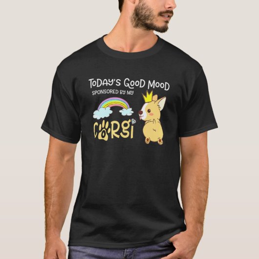 Stoute Corgi Corgi Voor Meisjes T-shirt (Voorkant)