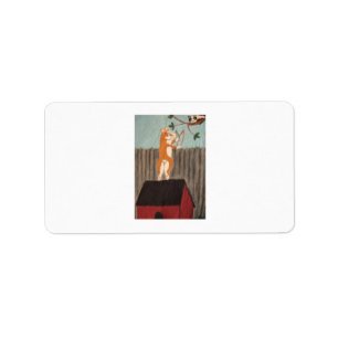Stoute Corgi Etiket