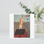 Stoute Corgi Plat Kaart (Staand voorkant)