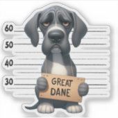 Stoute Dog Argenta Sticker (Voorkant)