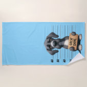 Stoute Dog Argenta Strandlaken (Voorkant)