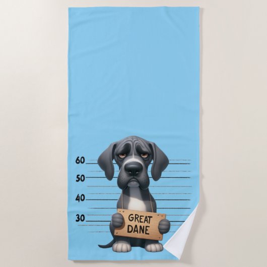 Stoute Dog Argenta Strandlaken (Voorkant)