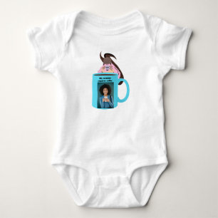 Stoute Eekhoorn #146 Baby Koffie Romper