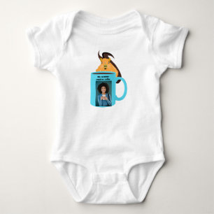Stoute Eekhoorn #240 Baby Koffie Romper