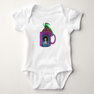 Stoute Eekhoorn #299 Baby Koffie Romper