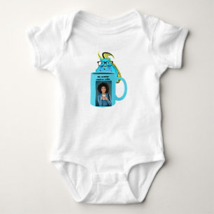 Stoute Eekhoorn #314 Baby Koffie Romper