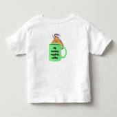 Stoute Eekhoorn #346 Peuter Kinder Shirts (Achterkant)