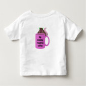Stoute Eekhoorn #366 Peuter Kinder Shirts (Achterkant)