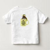 Stoute Eekhoorn #396 Peuter Kinder Shirts (Achterkant)