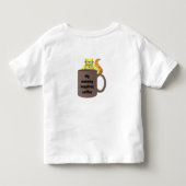Stoute Eekhoorn #419 Peuter Kinder Shirts (Achterkant)