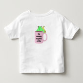 Stoute Eekhoorn #474 Peuter Kinder Shirts (Achterkant)