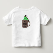 Stoute Eekhoorn #475 Peuter Kinder Shirts (Achterkant)