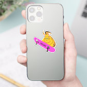 Stoute Eekhoorn #502 Brett Skateboarding Sticker (Telefoon)