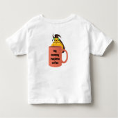 Stoute Eekhoorn #515 Peuter Kinder Shirts (Achterkant)