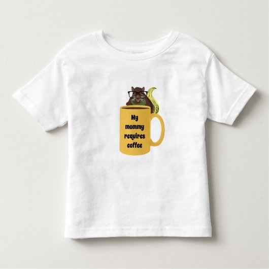 Stoute Eekhoorn #551 Peuter Kinder Shirts (Voorkant)