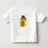 Stoute Eekhoorn #551 Peuter Kinder Shirts (Achterkant)