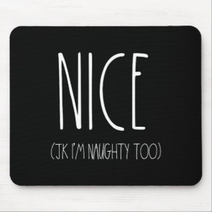 Stoute en leuke koppels Shirten voor kerst JK N Muismat