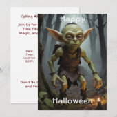 Stoute Goblin die Loert in een Geheime Bos Kaart (Voorkant / Achterkant)