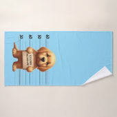 Stoute Golden Retriever Badhanddoek (Badhanddoek)