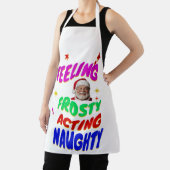 Stoute grappige kerstman schort (Insitu)