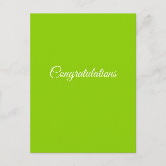 Stoute Groen AANPASBAAR Briefkaart (Voorkant)