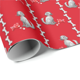 Stoute Hond Valentijns Wrap Papier