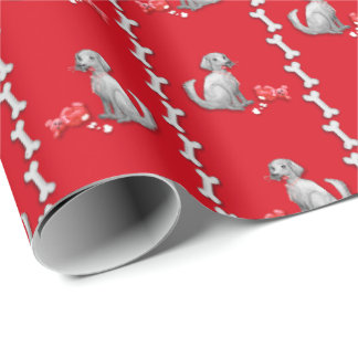 Stoute Hond Valentijns Wrap Papier