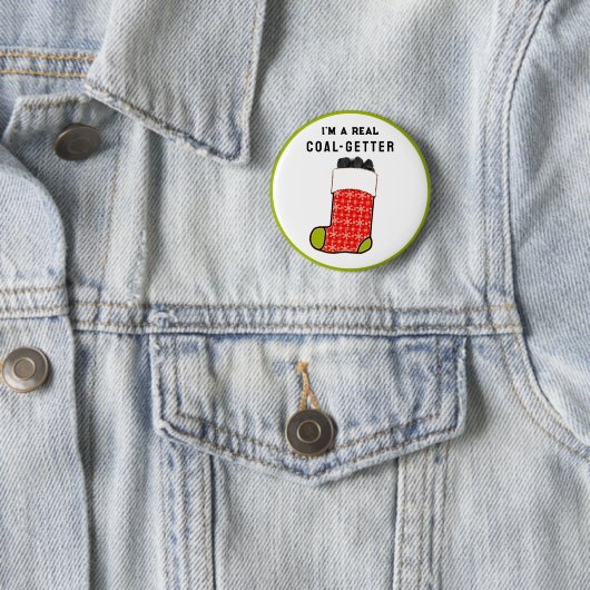 stoute jongen ronde button 5,7 cm (In situ)