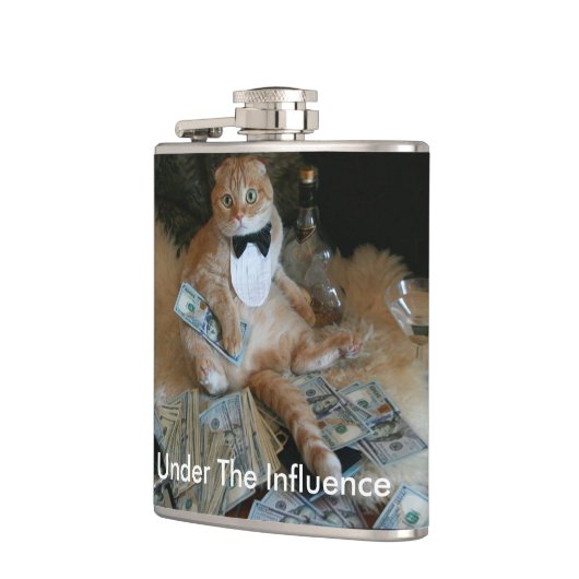 Stoute Kat Heupfles (Links)