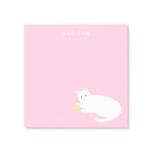 Stoute Kat met Garens Rosa Post-it® Notes