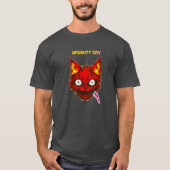 Stoute kat T-shirt! T-shirt (Voorkant)