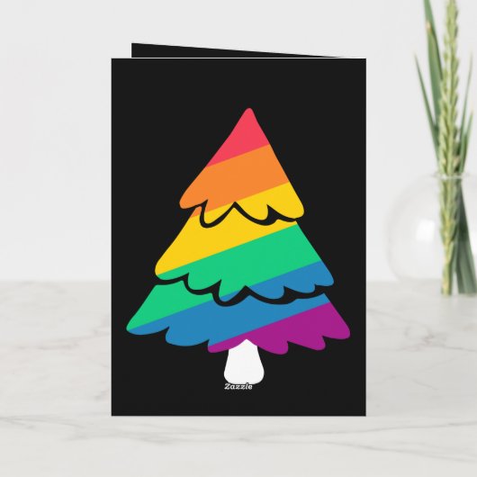 Stoute Kerst, Grappige Homokerstdagen Feestdagen Kaart (Achterkant)